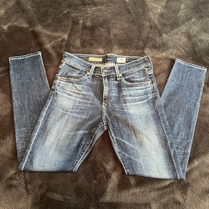 AG Adriano GOLDSCHMIED Farrah Skinny Crop high Rise Skinny crop. 27 (cf)